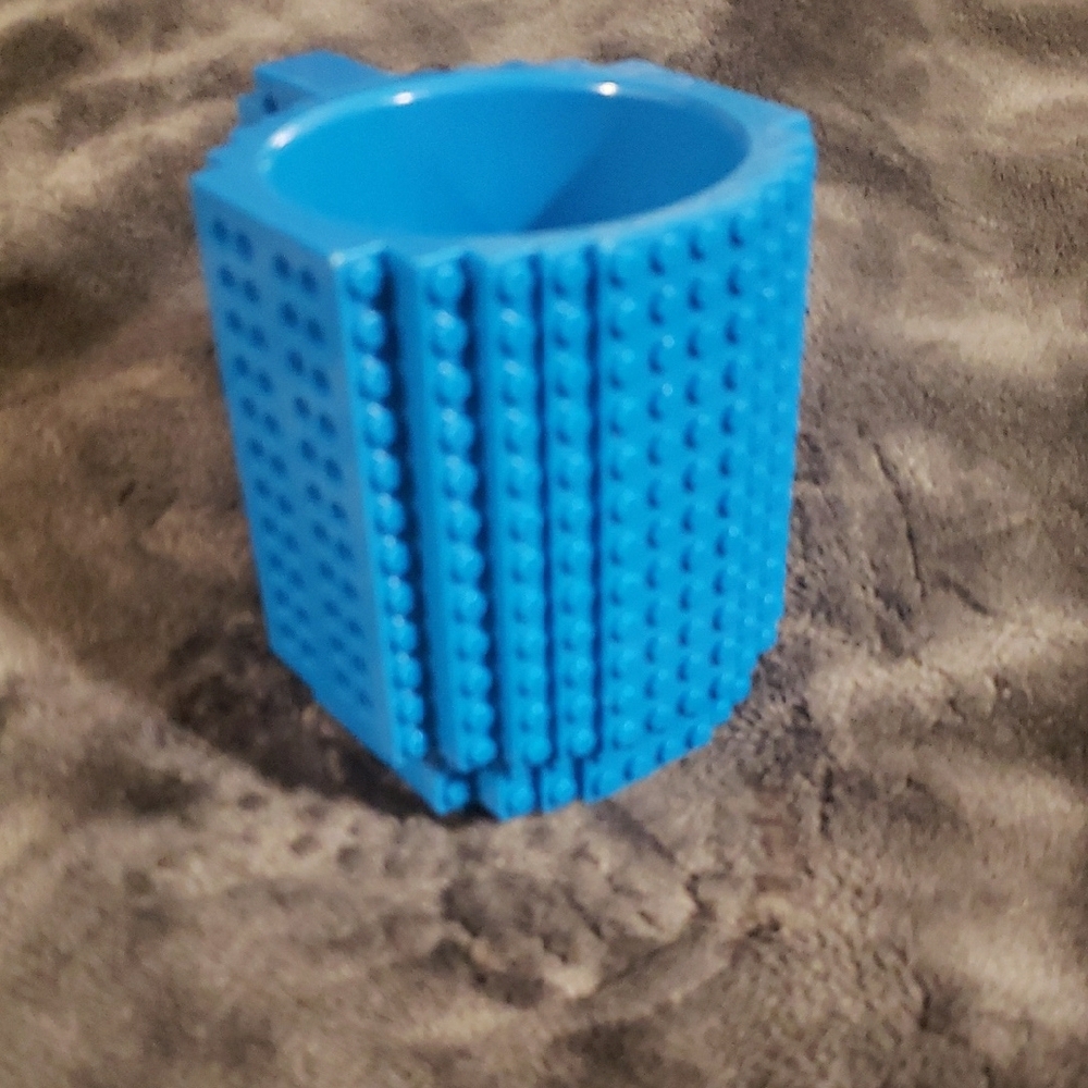 Blue Building Block Mug - Picture 5 of 7